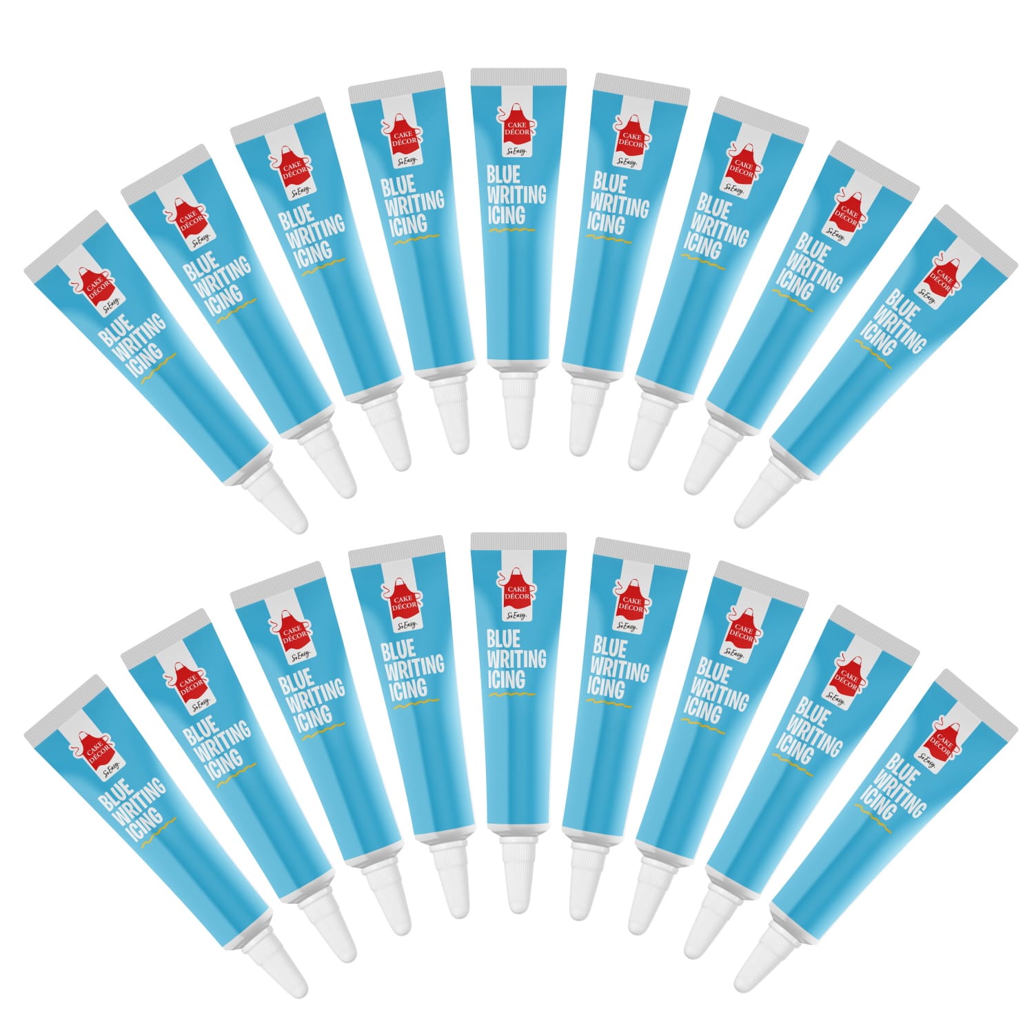 Blue Writing Icing Tubes Cake Décor Group Ltd