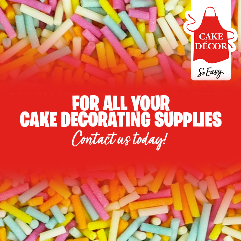 Cake Decorating Supplies Available In Sachets In Bulk