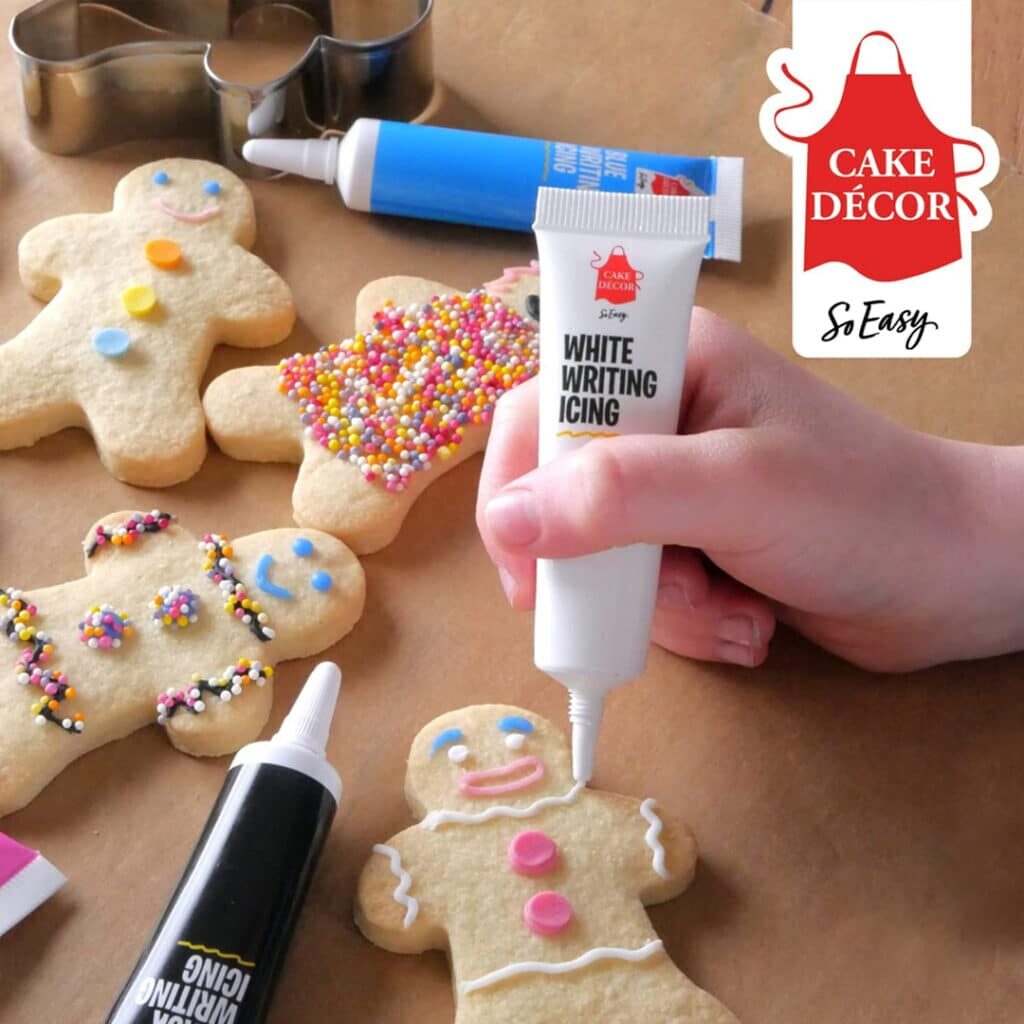 Non-Titanium Dioxide White Writing Icing