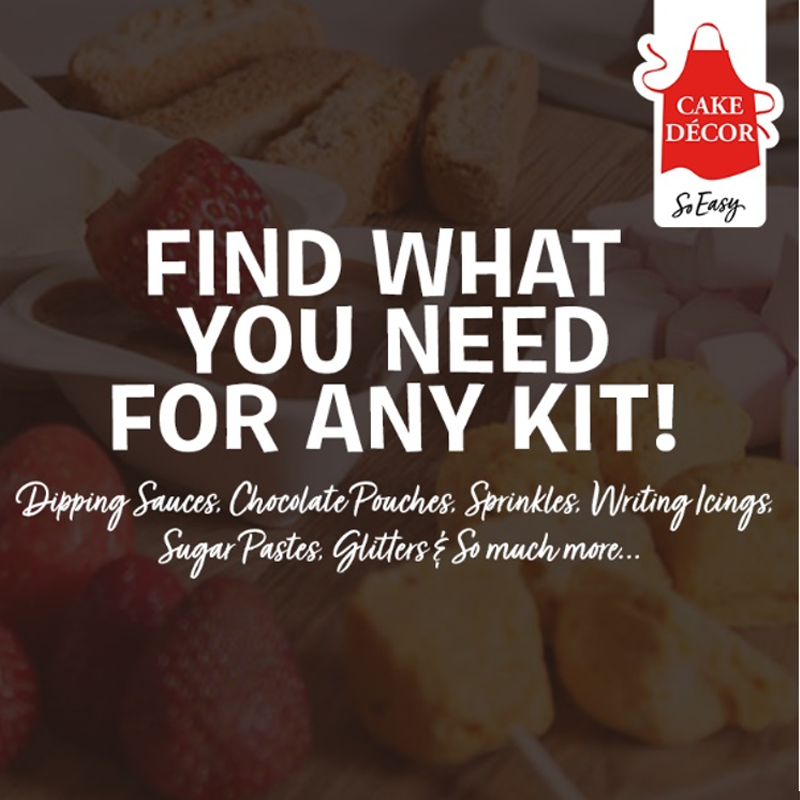 Cake Décor - For All Your Food Kit Needs!