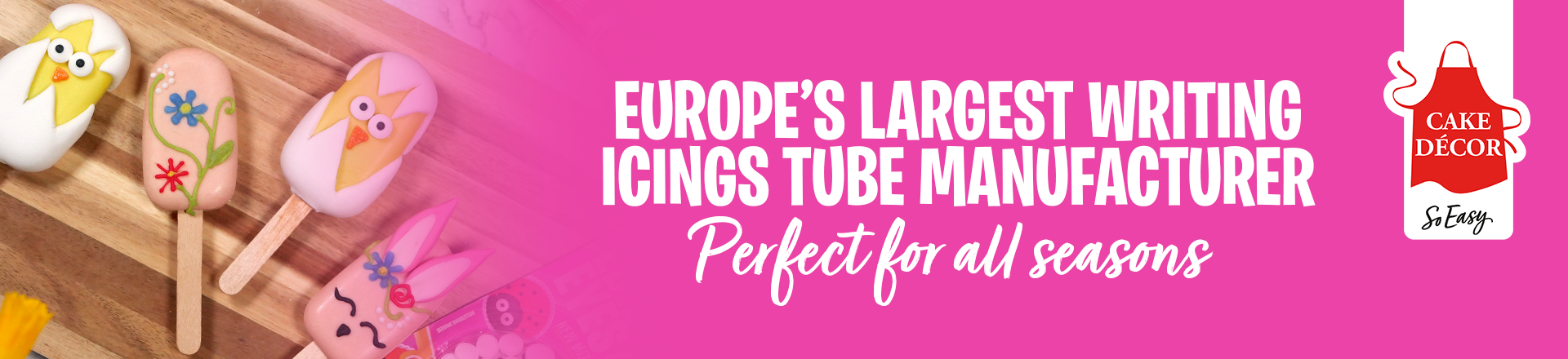 Europe’s Largest Writing Icings Tube Manufacturer